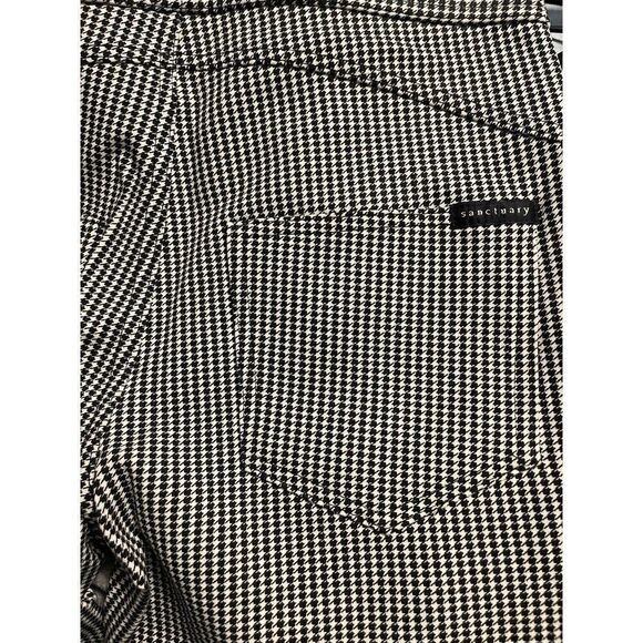 Sanctuary houndstooth stretch pants Small NWT - Picture 7 of 8